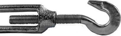 Śruba rzymska M6 ocynkowana Hak-hak H/H - wytrzymałość do 100kg