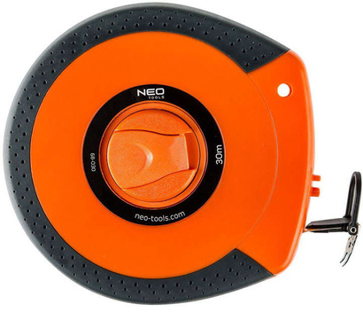 Taśma miernicza zwijana z włókna szklanego o długości 30 m Neo 68-030