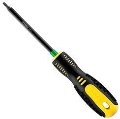 Wkrętak Torx z magnetyczną końcówką ze stali CrV o rozmiarze T10 x 80 mm Topex 39D842