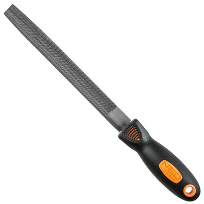 Pilnik do metalu półokrągły wykonany ze stali stopowej T12 o długości 200 mm Neo  37-122