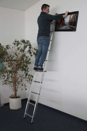 Drabina przystawna aluminiowa Krause Corda 1x10