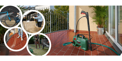 Myjka wysokociśnieniowa o mocy 1100W Bosch EasyAquatack 100