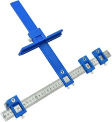 Szablon stolarski do wyznaczania otworów 410x300mm