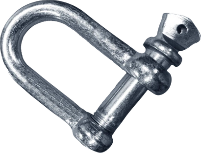 Szakla 6mm klamra metalowa ocynkowana kształt U podłużny - udźwig do 100kg