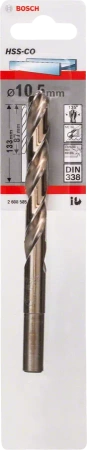 Wiertło kręte kobaltowe do metalu HSS COBALT Bosch 10,5x133 mm