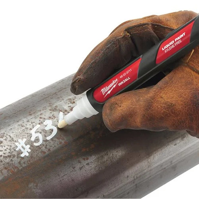 Marker olejowy biały Inkzall Milwaukee 48223711