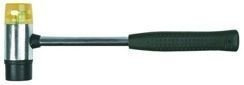 Młotek blacharski, guma/plastik, 35 mm, trzonek metalowy
