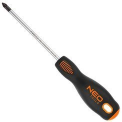 Wkrętak krzyżowy ze stali S2 SvCm o rozmiarach PZ1 x 100 mm Neo 04-032