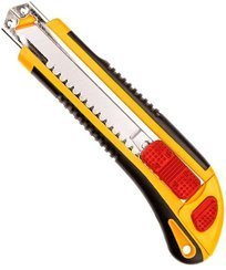 Nóż z ostrzem łamanym o szerokości ostrza 18 mm 3 ostrza Topex 17B168