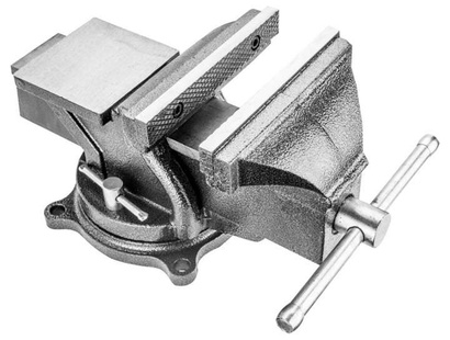 Imadło ślusarskie żeliwne obrotowe o długości szczęk 150 mm Topex 07A215