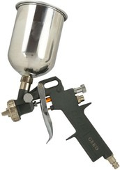 Pistolet lakierniczy z górnym zbiornikiem o pojemności 0.5 l i średnicy dyszy 1.5 mm GEKO