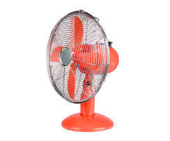 VOLTENO WENTYLATOR BIURKOWY METALOWY 35W CZERWONY