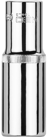 Nasadka dwunastokątna długa ze stali CrV o rozmiarze 1/2" 18 mm Neo 08-077