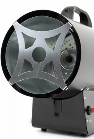 Nagrzewnica gazowa o mocy 30 kW z termostatem Gardyer HE3000