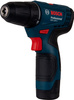 Bosch wiertarko-wkrętarka akumulatorowa GSR 120-LI + 2x2,0Ah + WALIZKA