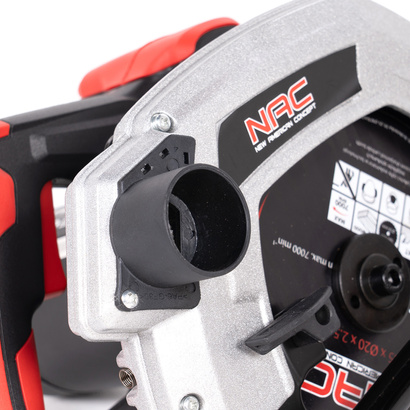 Pilarka tarczowa elektryczna ręczna do drewna 1400W Nac CS-185-14-GN
