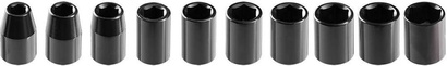 Nasadki udarowe sześciokątne krótkie ze stali CrV 1/2" o rozmiarze 10-24 mm Neo 10 elementów 12-101