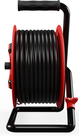 Przedłużacz elektryczny bębnowy warsztatowy o długości 40 m KEL PB-PRO/D/40M/3X1,5/H05RR-F