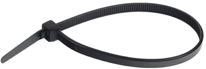 Opaski zaciskowe trytytki czarne 300x3,6 mm 100 sztuk