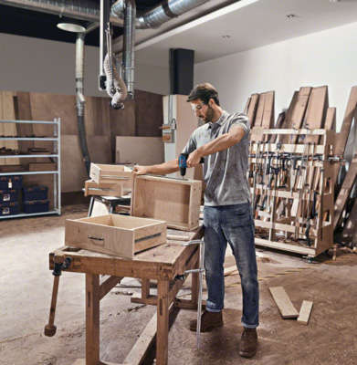 Wiertarko-wkrętarka dwubiegowa z silnikiem bezszczotkowym Bosch Professional GSR 12V-30 06019G9002 body