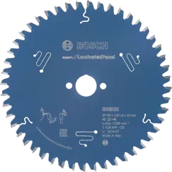 Tarcza pilarska do laminatu EXPERT FOR LAMINATED PANEL Bosch 165x20 mm 48 zębów
