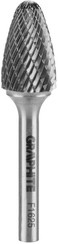 Frez ostrołukowy zaokrąglony do metalu HM, typ F 16 x 25 mm do szlifierki Graphite 55H374