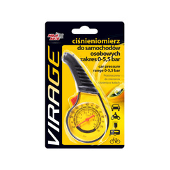 Moje Auto Virage – Ciśnieniomierz do samochodów osobowych zakres 0-5,5 Bar
