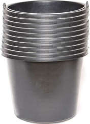 Wiadra wiaderka budowlane gospodarcze 5 L plastik 10 sztuk