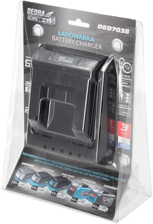 Ładowarka do akumulatorów SAS+ALL 18V Dedra DED7038