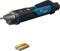 Bezdotykowy tester napięcia + 2 baterie AA GVD 1000-17 Bosch