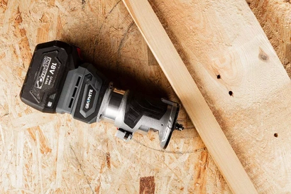 Frezarka górnowrzecionowa akumulatorowa bezszczotkowa 18V ENERGY+ Graphite 58GE140