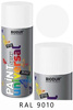 Farba szybkoschnąca emalia alkidowa biały połysk w sprayu RAL 9010 o pojemności 400 ml Biodur