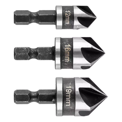 Zestaw fazowników Hex 12, 16, 19 mm Graphite