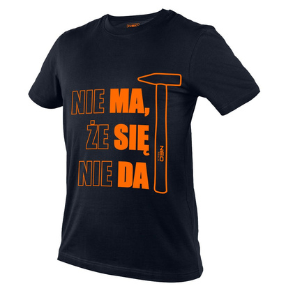 Koszulka z nadrukiem MA SIĘ DA rozmiar XL NEO TOOLS 81-642-XL