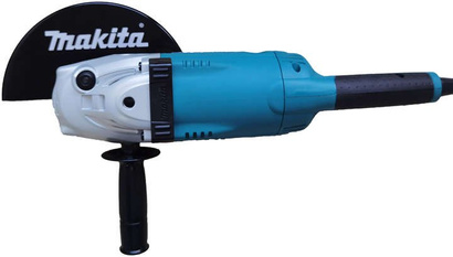 Zestaw szlifierek kątowych Makita 125 mm i 230 mm + walizka DK0053 - GA9020 i 9558HNR