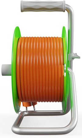 Przedłużacz elektryczny bębnowy warsztatowy o długości 20 m KEL PB-ST/M/20M/3X1/H05VV-F