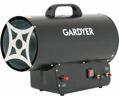 Nagrzewnica gazowa o mocy 30 kW z termostatem Gardyer HE3000