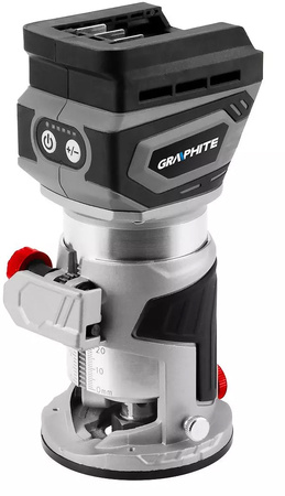 Frezarka górnowrzecionowa akumulatorowa bezszczotkowa 18V ENERGY+ Graphite 58GE140