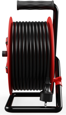 Przedłużacz elektryczny bębnowy warsztatowy o długości 40 m KEL PB-PRO/D/40M/3X2,5/H05RR-F