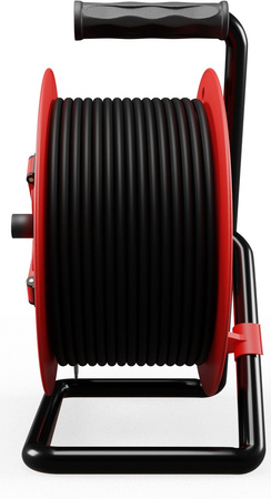 Przedłużacz elektryczny bębnowy warsztatowy o długości 40 m KEL PB-PRO/D/40M/3X1,5/H05RR-F