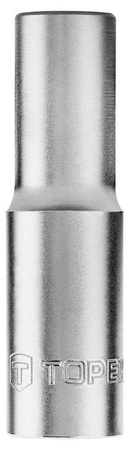 Nasadka sześciokątna długa ze stali CrV o rozmiarze 1/2" 13 mm Topex 38D 753