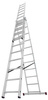 Drabina aluminiowa wielofunkcyjna 3x11 KRAUSE RP CORDA 3-elementowa 150 kg