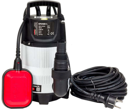Pompa zatapialna do brudnej wody o mocy 400 W Nac SPE40D-L