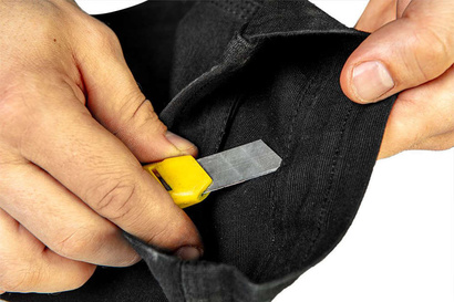 Ogrodniczki robocze HD Slim wzmocnione Oxford Neo 81-248