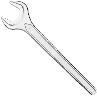 Klucz płaski jednostronny ze stali CrV do dokręcania śrub sześciokątnych o rozmiarze 41 x 300 mm Topex 35D632