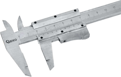 Suwmiarka noniuszowa z automatyczną blokadą 150 mm x 0,02 mm Geko