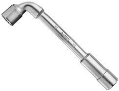 Klucz fajkowy sześciokątny przelotowy ze stali CrV o rozmiarze 19 x 200 mm Neo 09-214