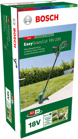 Podkaszarka akumulatorowa do trawy Bosch EasyGrassCut 18-230 + akumulator 2,0 Ah