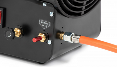 Nagrzewnica gazowa o mocy 30 kW z termostatem Gardyer HE3000