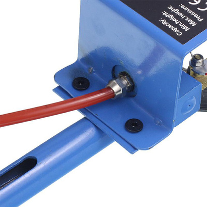 Podnośnik pneumatyczny lewarek samochodowy "BAŁWANEK" 3,5T Hermon